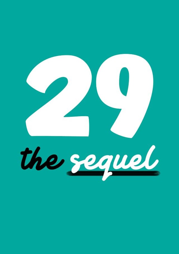 30 movie Birthday Card 13986 created by Foggish