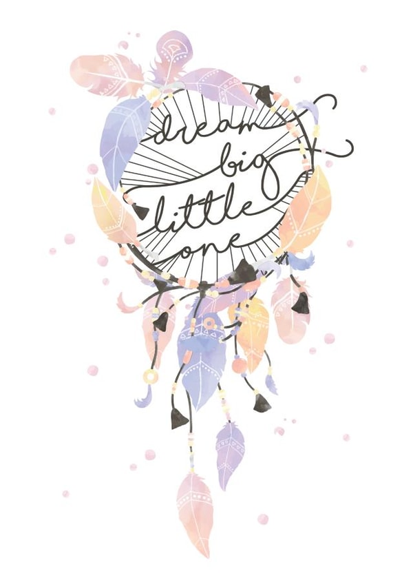 dream catcher dream Birthday Card 2425 created by Pippa Race