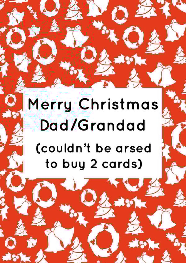 merry xmas Christmas Card 9105 created by Pack a Punch Designs