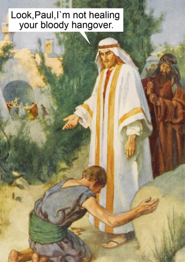 hangover alcohol Christmas Card 7927 created by kissmekwik