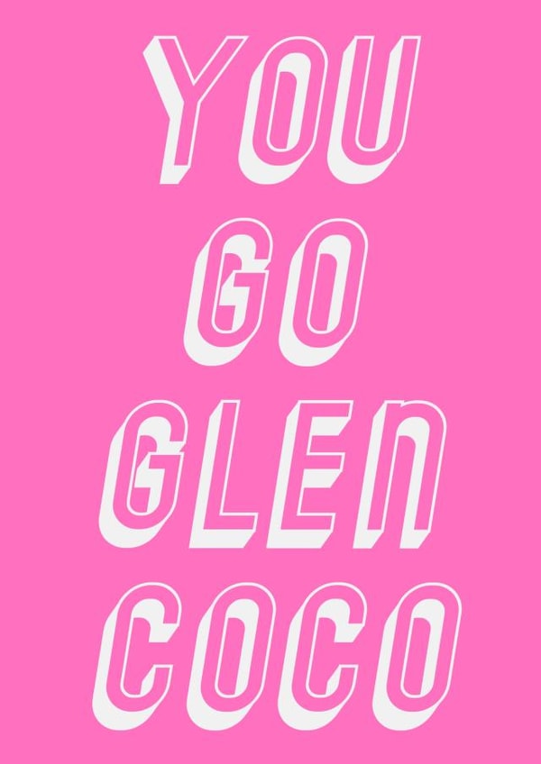 meangirls glen Congratulations Card 13368 created by Chloe Turner