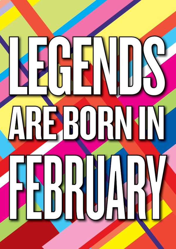 February birthday card created by kissmekwik