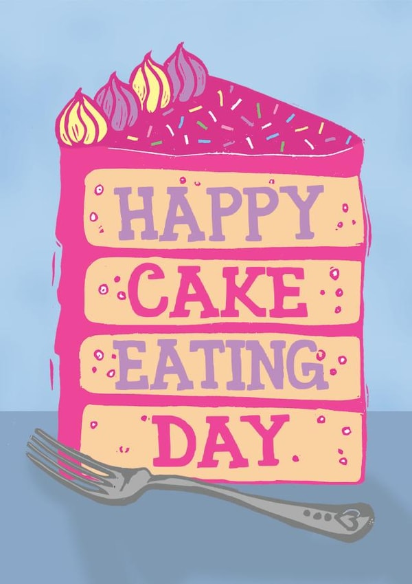 Happy Cake Birthday Card created by Woah there Pickle