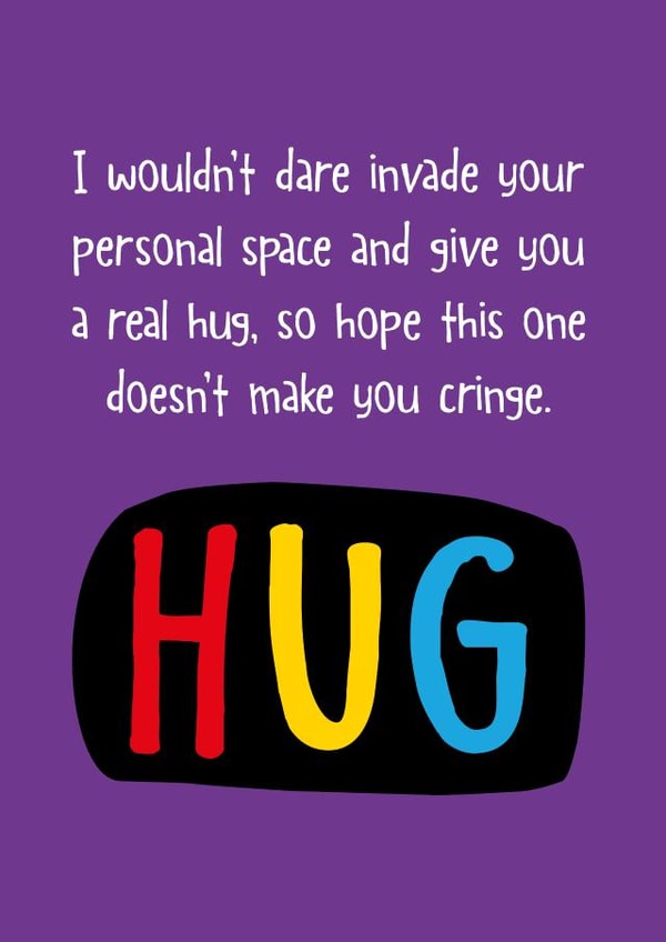 hug support Love & Friendship Card 13804 created by Poppy Lane