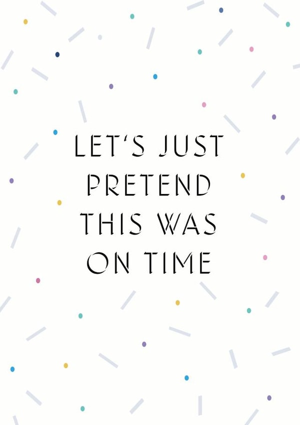 late birthday Card 26484 created by Sonia Nicolson