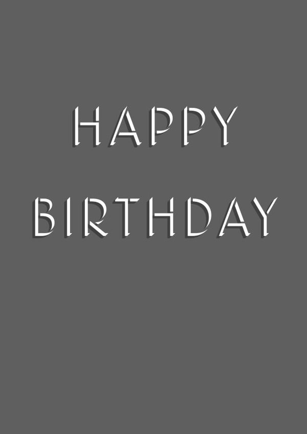 birthday male Card 26485 created by Sonia Nicolson