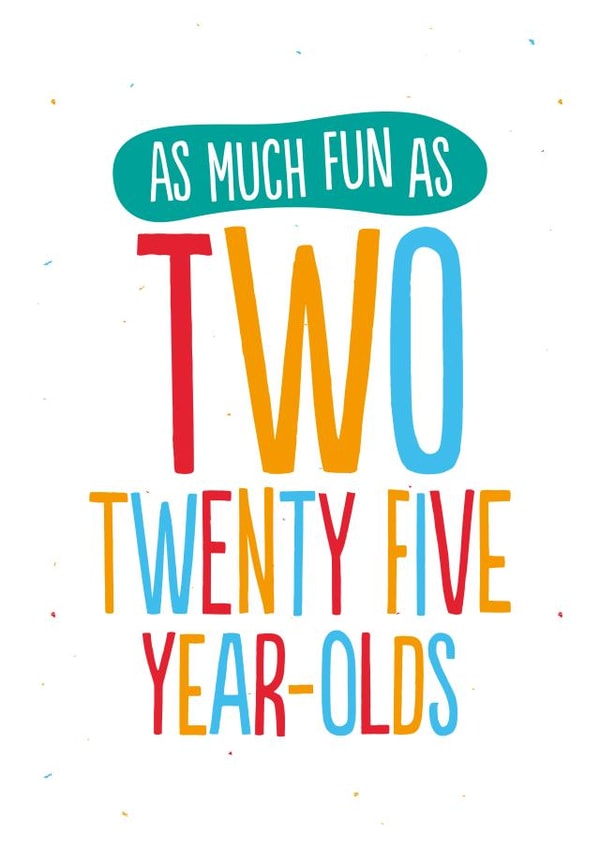 birthday fifty Birthday Card 4487 created by Joyful Joyful