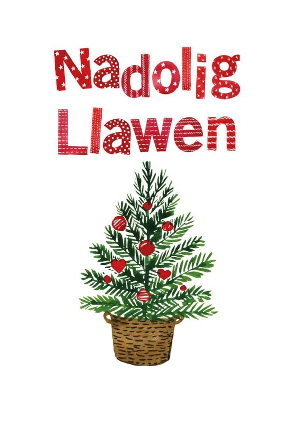 card welsh Christmas Card 15915 created by Cardiau Cymraeg