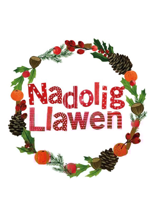 nadolig llawen Card 40182 created by Cardiau Cymraeg