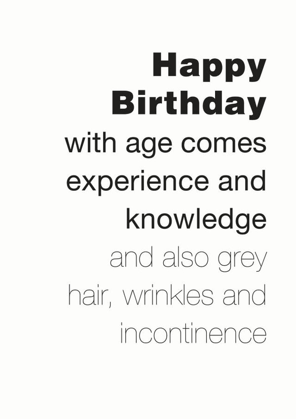 Funny Birthday Card For Him 1000 created by Coulson Macleod