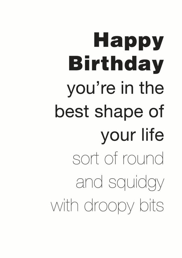 Funny Birthday Card For Him 1001 created by Coulson Macleod