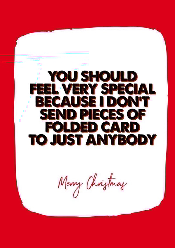 folded card Christmas Card 8188 created by Filthy Sentiments