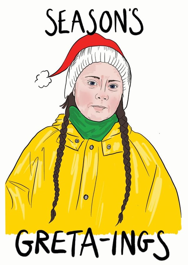 greetings greta Christmas Card 10296 created by Stacie Charlton