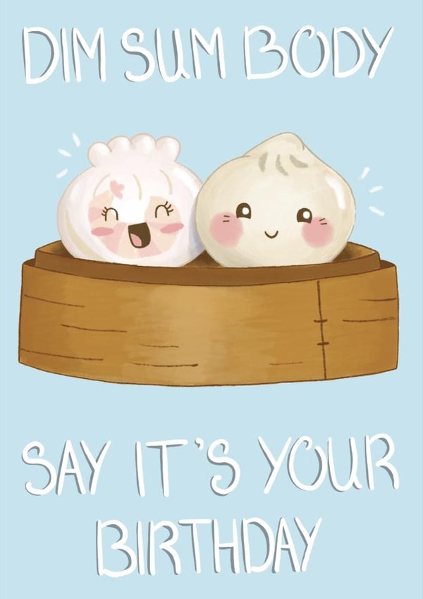 food foodie Birthday Card 15937 created by Squiggle Scribble