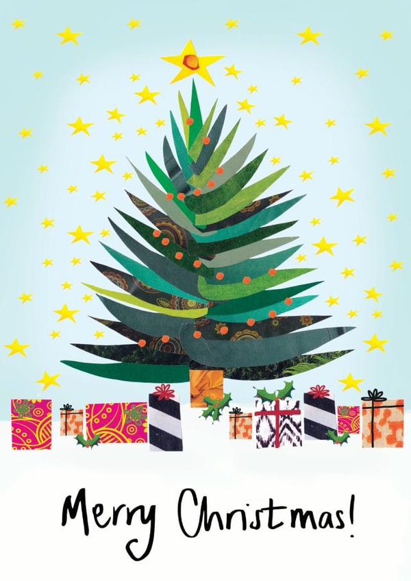 decorations star Christmas Card 24677 created by Libby Bothway