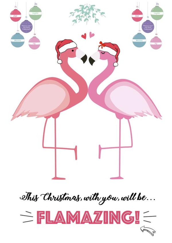 christmas festive Card 37110 created by Little Letters with Love