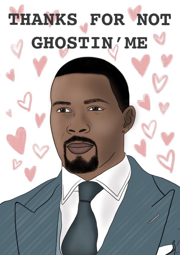 Ghost power Valentines Day Card 40266 created by Moments By Mia