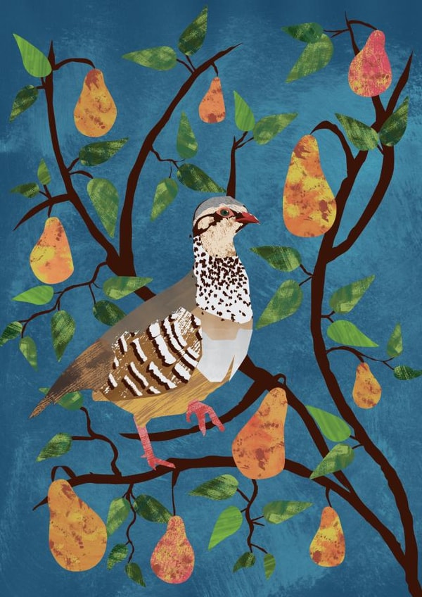 Animals adult Christmas Card 40321 created by Charlie Best