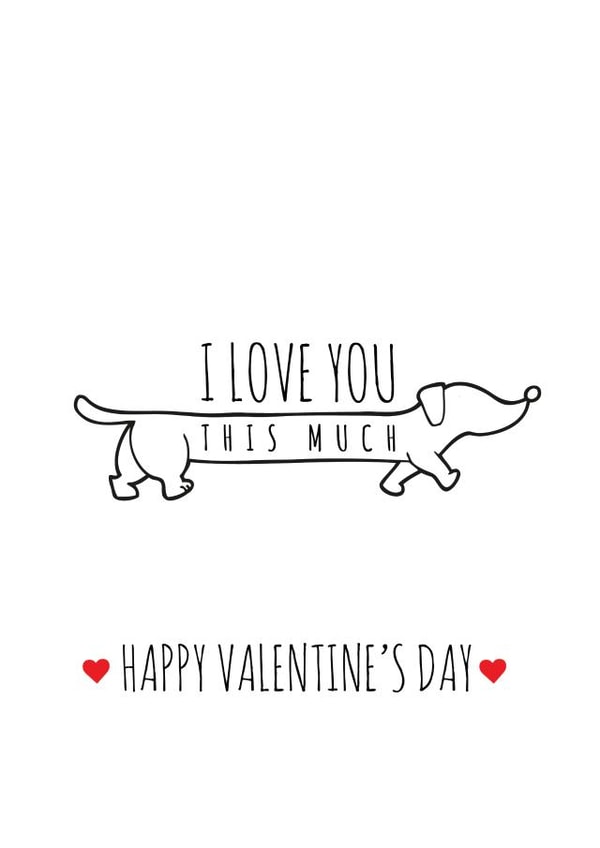 sasuage adult Valentines Day Card 37662 created by Coco Loco Boutique