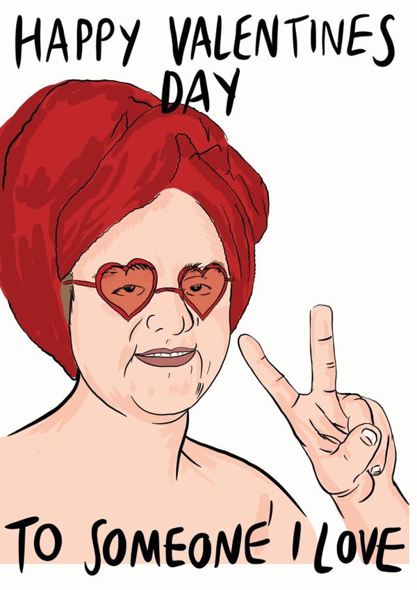 to someone i love lewis capaldi Valentines Day Card 10299 created by Stacie Charlton