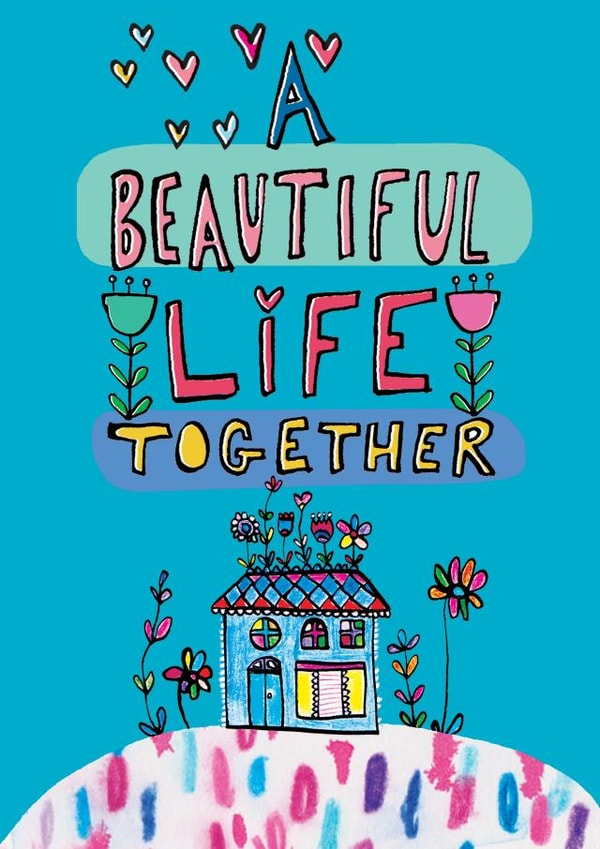beautiful life together Valentines Day Card 39064 created by Alice Palace