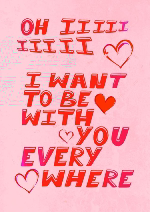 fleetwood mac Valentines Day Card 29644 created by Yasmin Morris