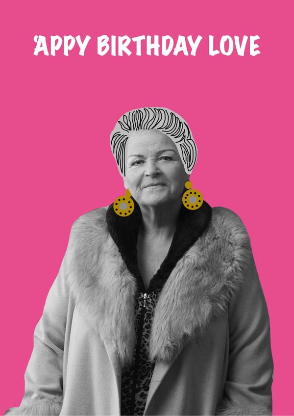 eastenders pat butcher Birthday Card 16207 created by Fredrik Link