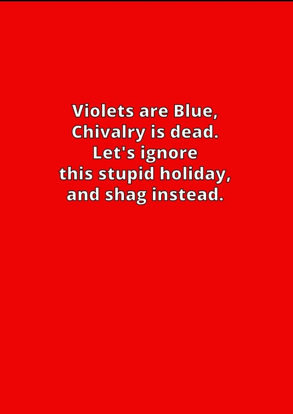 funny rude Card 39854 created by RosesAreRude