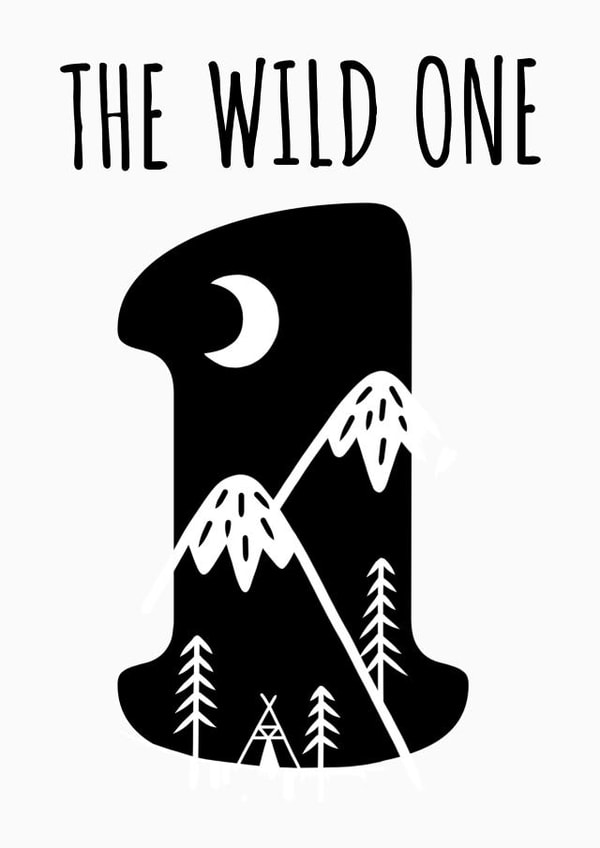 wild adult Birthday Card 15751 created by Sophia & The Fox