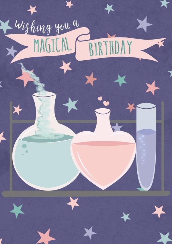potions magical Birthday Card 16247 created by ashleigh brown