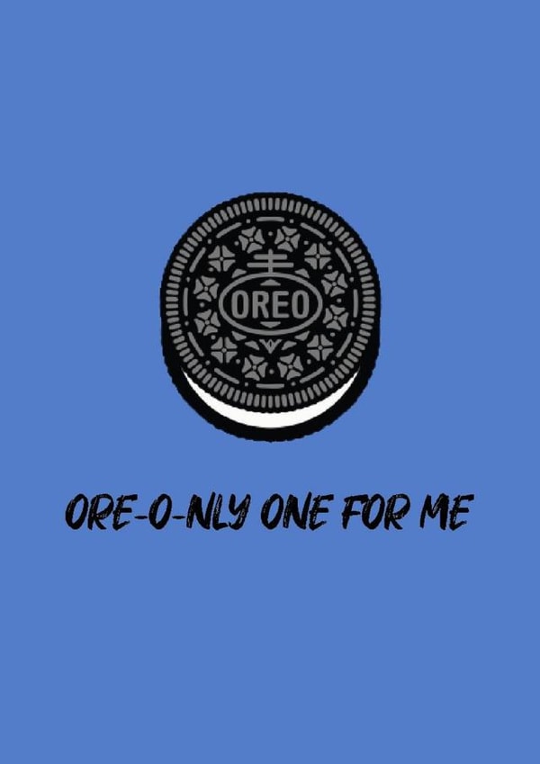 oreo cookies Valentines Day Card 40118 created by CardinallyEmma