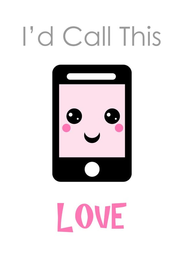 Call This Love Love Card 40585 created by Eilidh Murphy