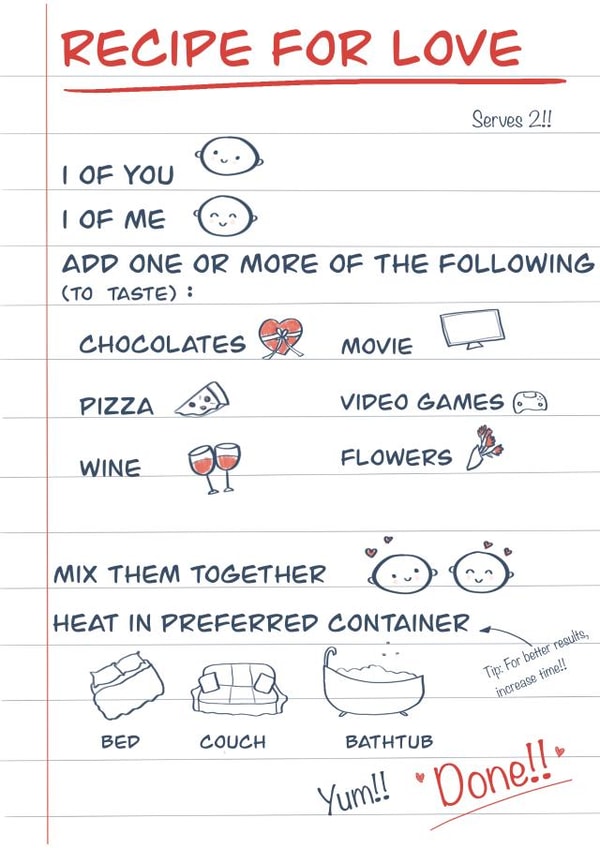 Recipe for Love created by Tiny Steps