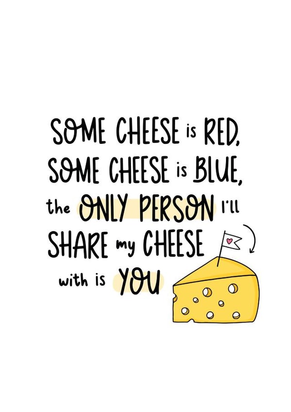 roses are red cheese Valentines Day Card 16215 created by Inky in the Wild