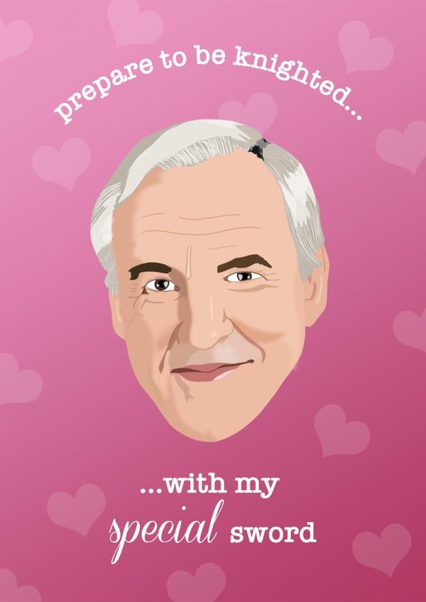 larry lamb gavin and stacey Valentines Day Card 26592 created by The Cake Thief