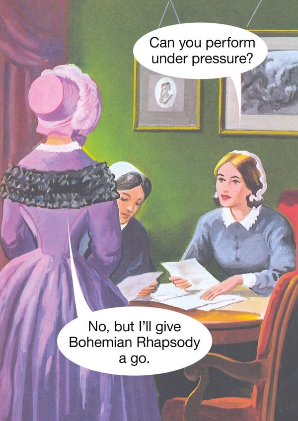 Can you perform under pressure card created by © Ladybird Books Ltd 2025