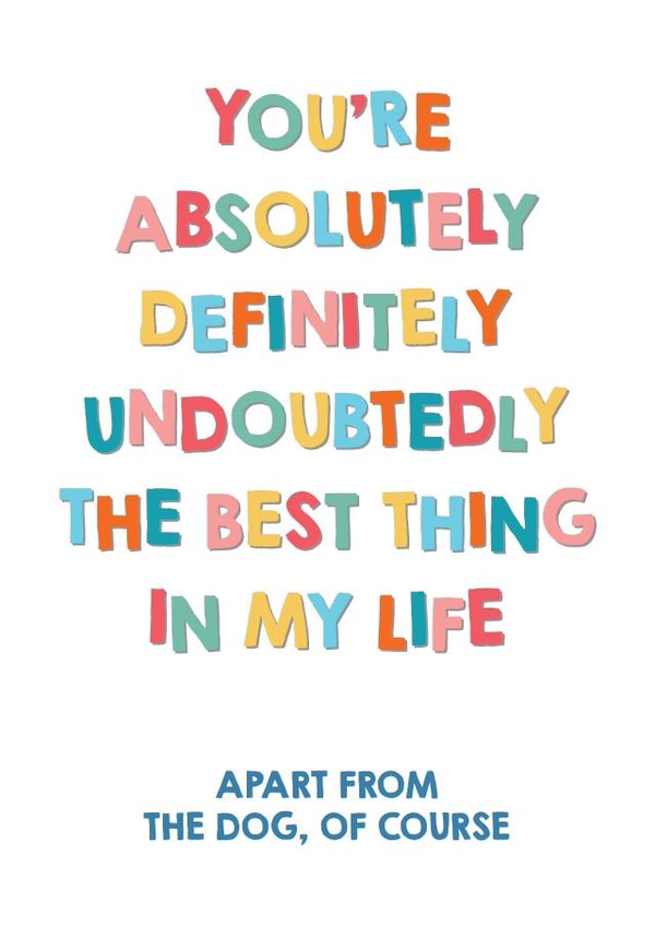 absolutely definitely Valentines Day Card 3897 created by Wink Design - Michelle Roberts