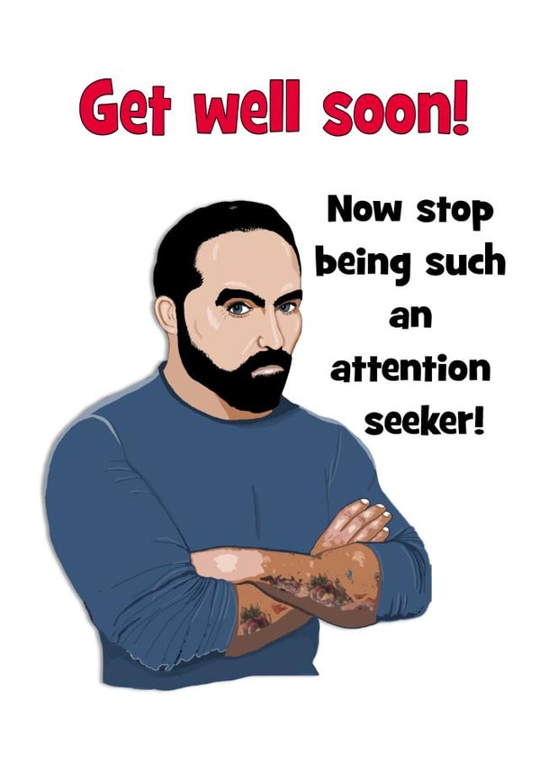 Ant Middleton hopes you get well soon created by Stephanie Scala