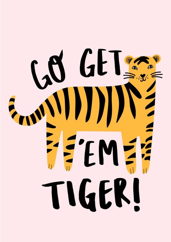tiger well done Card 37723 created by Ciara Long