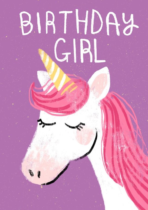 birthday unicorn Card 37727 created by Ciara Long