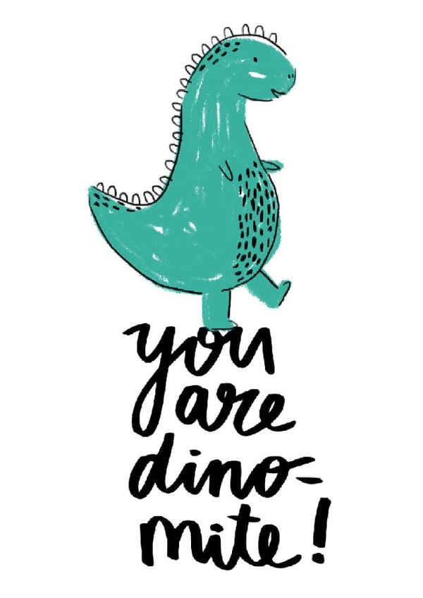 dinosaur dino Card 37728 created by Ciara Long