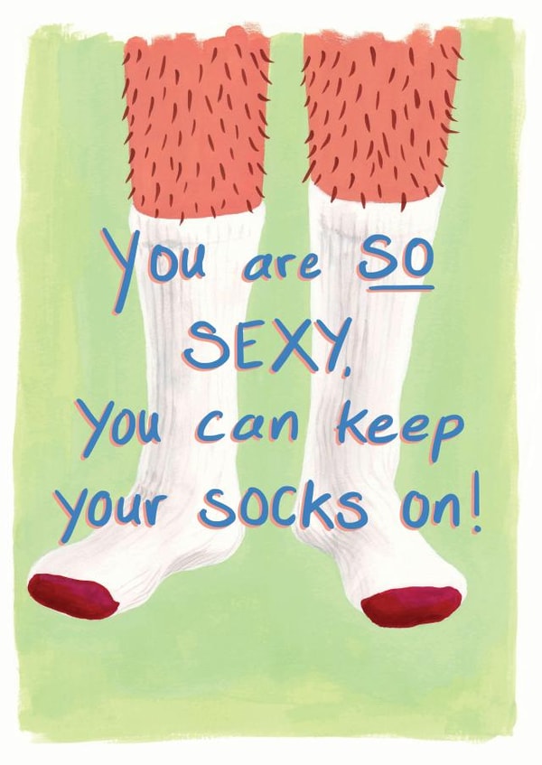 so sexy you can Valentines Day Card 40659 created by Ink Bandit