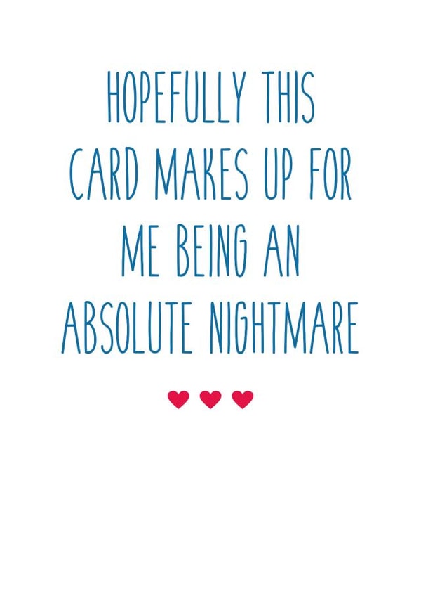 hopefully makes up Valentines Day Card 39743 created by Susiewuzie