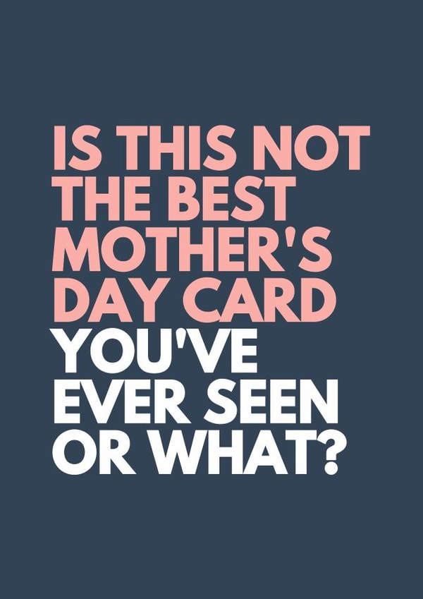 ever seen or what Mothers Day Card 28029 created by Redrakoon