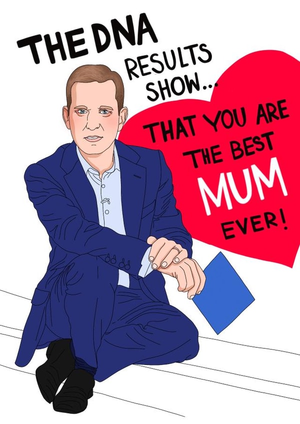 Jeremy Kyle DNA Mothers Day Card 3352 created by Kasia Cards