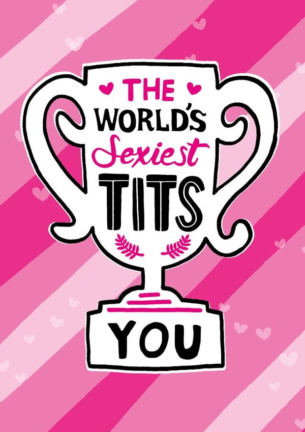 The world's sexiest trophy card created by Tommy Human