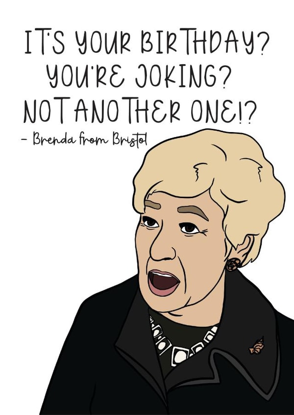 brenda bristol Birthday Card 15882 created by Laura Frances Cards