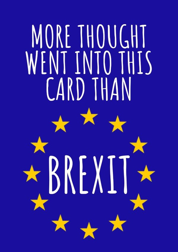 eu more thought Birthday Card 15284 created by Hardly Appropriate