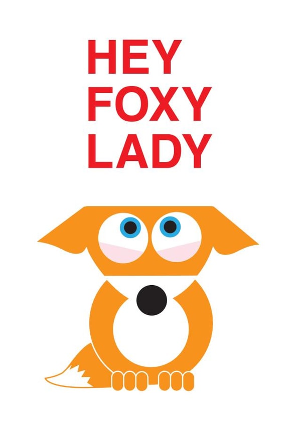 cute fox Card 23072 created by Angelica Yiacoupis