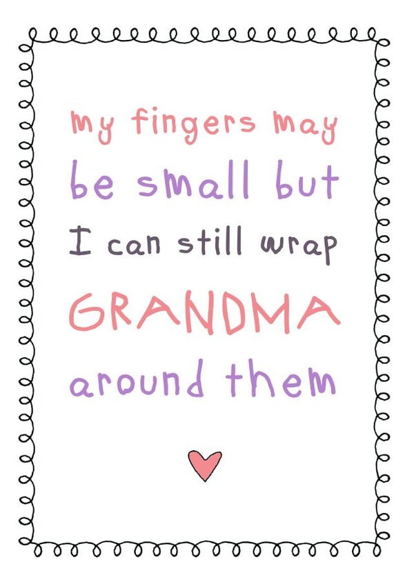 Grandma themed card created by Cloud 9 Design